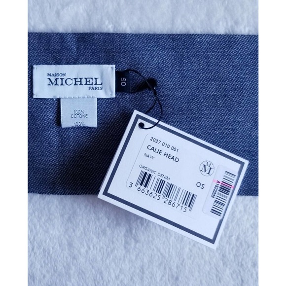 MAISON MICHEL PARIS sold-out bendable calie headband anthropologie nwt $235 o/s - Picture 8 of 9